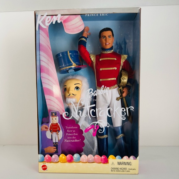 Vintage Barbie Ken “Prince Eric” The Nutcracker Doll 2001